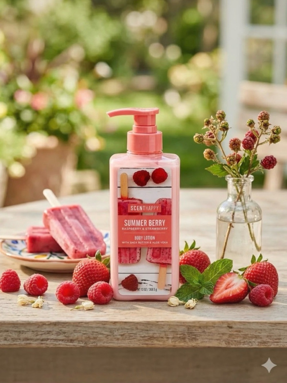 Summer Berry Body Lotion - Pink